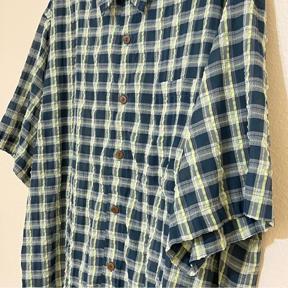 Exofficio Short Sleeve Shirt Seersucker Size XXL - Picture 6 of 10
